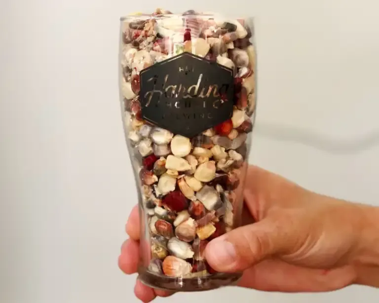 A Glass of Heirloom Corn